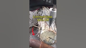 Firewood Drill Bit: Easy Splitting Wood Logs#firewood #drillbit #woodsplitter