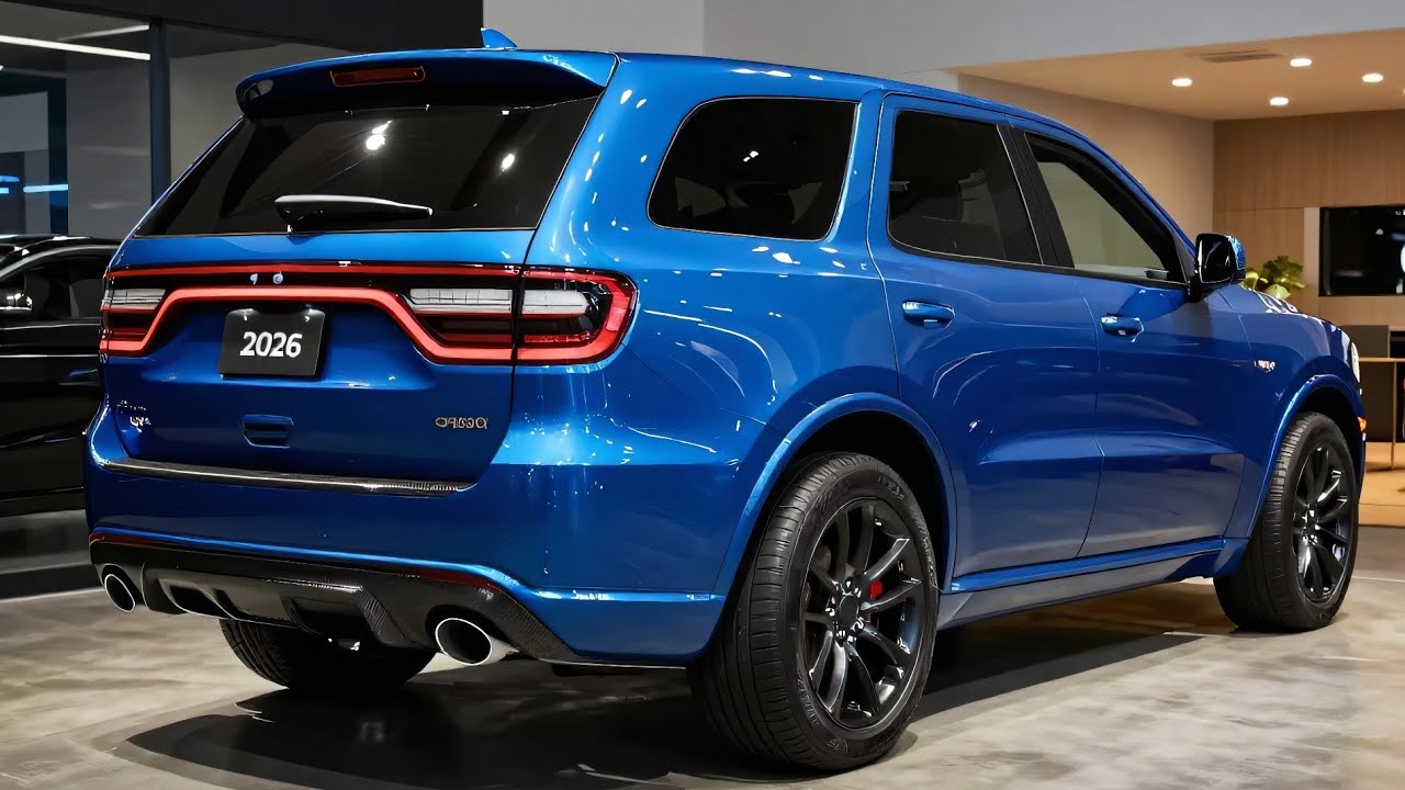 2026 Dodge Durango SRT 392 Fastest SUV in Its Class Full Details - YouTube
