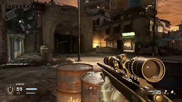 Call of duty modern warfare remastered No scope kill cam!