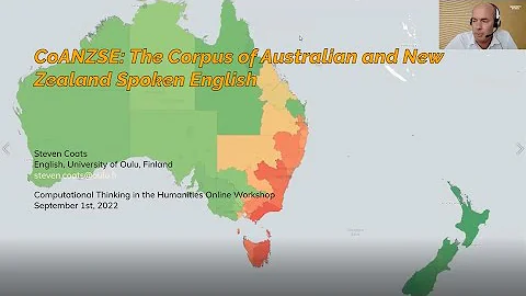 Steven Coats: CoANZSE - The corpus of Australian a...