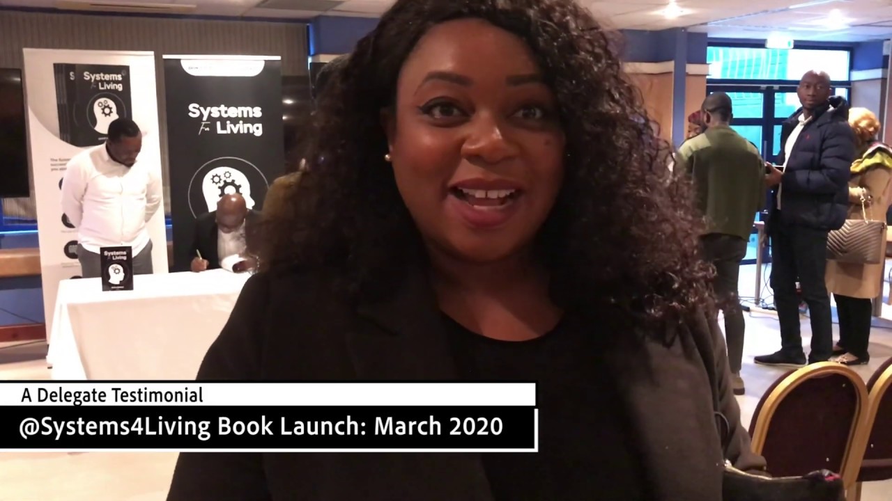Systems For Living Book Launch Delegate Testimonial