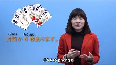 [Học tiếng Nhật cùng Akira] Bài 11 - Đơn vị đếm trong tiếng Nhật