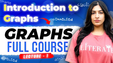 1. Introduction to Graphs | Types of Graphs - Sparse, Dense, Cyclic, Directed, Connected…