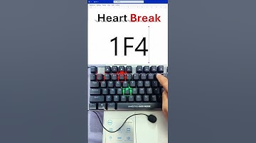Hidden Shortcut to Draw Heartbreak Symbols in MS Word – Nobody Told You This! #keyboard #heart