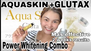 AQUASKIN+ GLUTAX Power Whitening Combo