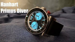 Hanhart Primus Diver | The Hublot Big Bang Connection is Real