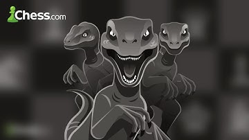 Playing The Velociraptors Bot As Black! (Dinosaur Bots) #chess #chesscom #bots