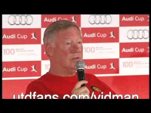 29.07.09 Sir Alex Audi Cup game in Munich