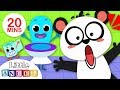 Baby Panda Potty Song | Johny Johny Yes Papa | Baby Shark Where is my Fin?  by Little Angel