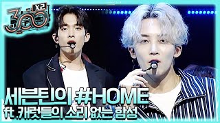 자체 제작돌 세븐틴의 #HOME (없는 척, 귀염둥이 팬들의 소리 없는 함성 ㅠㅇㅠ) 300 X2 190531 EP.5