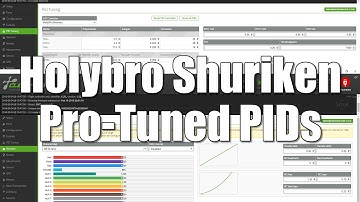 Holybro Shuriken 180 - Pro Tuned PIDs