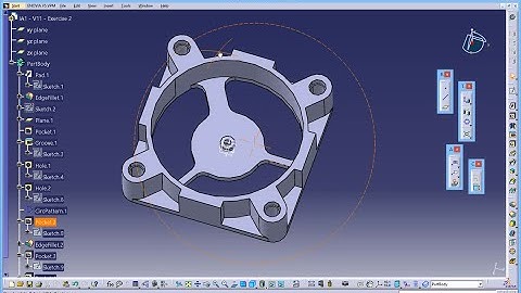 CATIA Tutorial - Drafting/Drawings Exercise 11 - v2