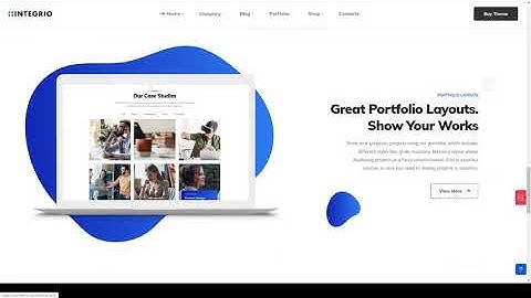 Integrio - IT Solutions and Services Company WordPress Theme solutions portfolio Hidaka