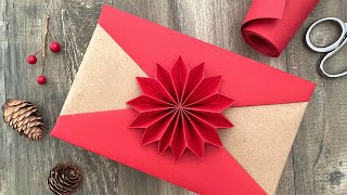 Gift Wrapping Idea + Fancy Rosette | DIY Crafts