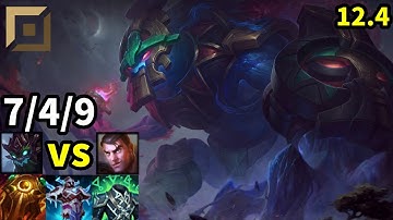 Maokai Top vs Jayce - KR Master | Patch 12.4