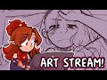 Drawing my webcomic Castoff! (And attempting a YouTube stream whaaaaaat???)