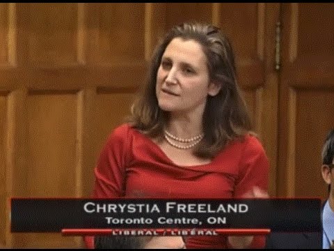 MP Chrystia Freeland