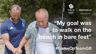 Olympian Jamie Baulch Hears Gareth's Story Of Resilience  #Gameonteamgb