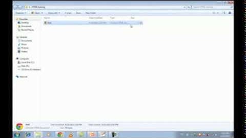 HTML New Video Tutorials in Urdu Hindi part 3 first page in HTML