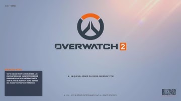 Overwatch 2 My Queue Position is 40000