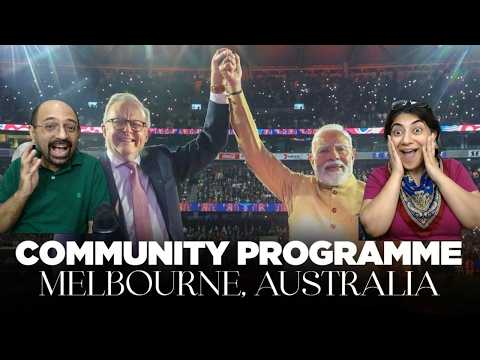 LIVE🔥: PM Modi participates in a community event in Melbourne, Australia😍 | OPERATION SINDOOR😆✨