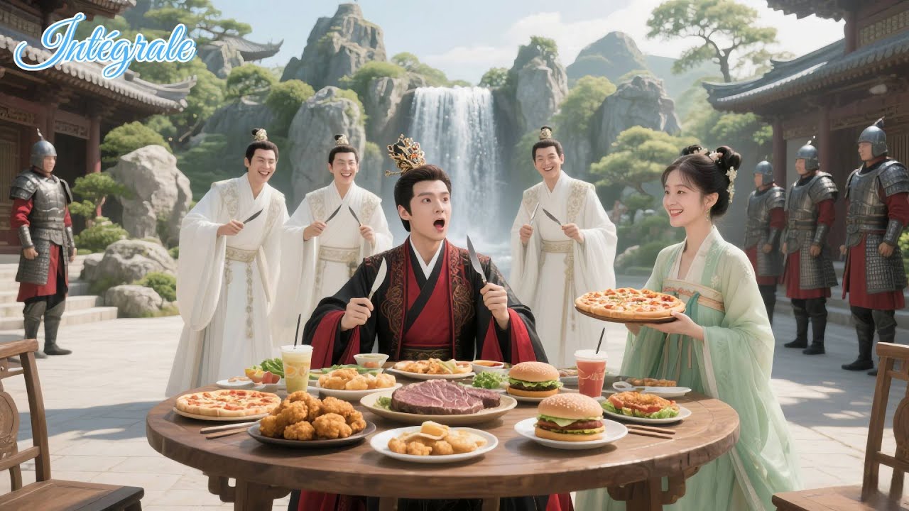 Une cheffe étoilée se réincarne en fille pauvre, mais ses pizzas et thés séduisent tous les princes!