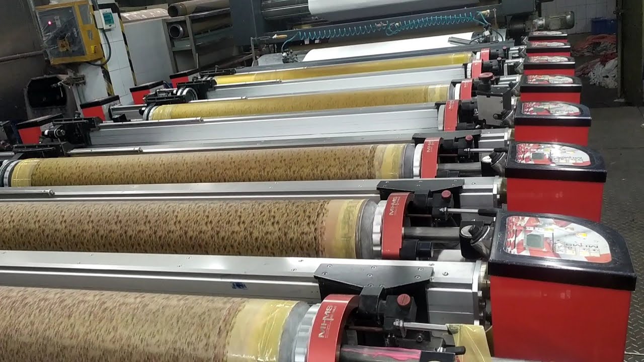 Rotary printing machine high speed textile printing machine MHMS