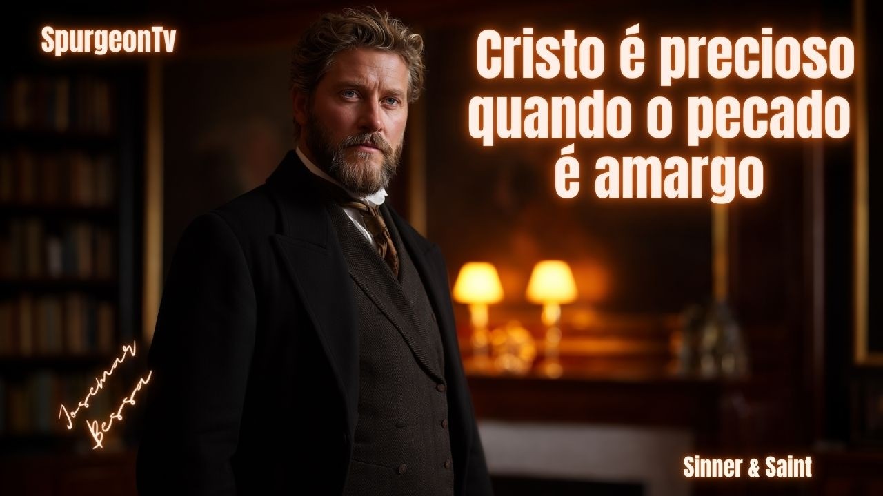 Cristo é precioso quando o pecado é amargo| Charles Spurgeon | Sermão 1739
