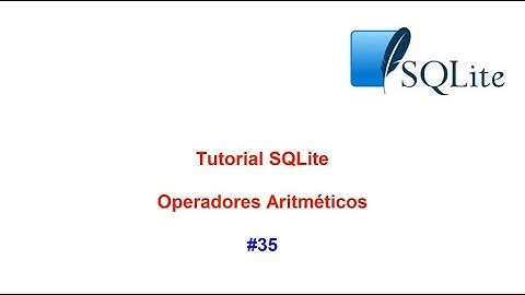 Tutorial SQLite 2023 N 35 Operadores Aritméticos