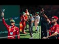Charles Leclerc Celebrates His 50th Podium with Max & Lando! 🏆