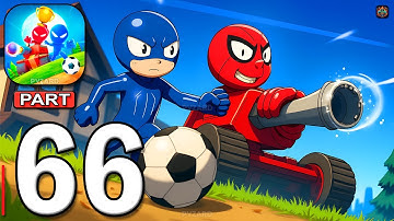 Stickman Party - Gameplay Part 66 - Tournament Mode 1 2 3 4 Players MiniGames New Update (Android)