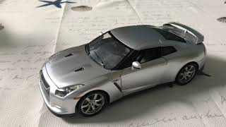 Review of 2009 Nissan GTR R35 by Jada (Scale 1/18)
