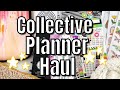 COLLECTIVE PLANNER HAUL | HAPPY PLANNER ORDER | ERIN CONDREN PLANNER FOLIO