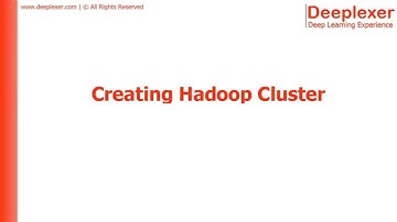 Creating Hadoop Cluster - Part 1