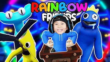 Rainbow Friends Chapter 2 in Roblox Escaping the Night!