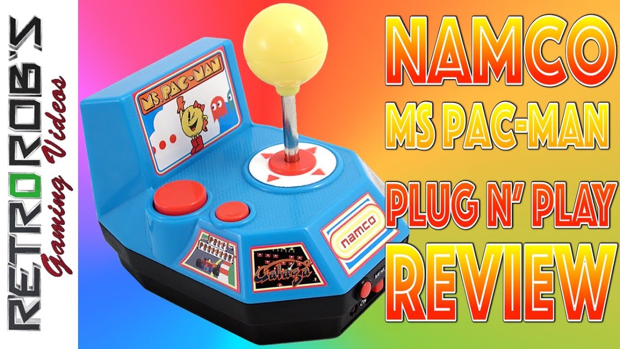 Join me for an overview of Jakks Pacific's Namco Ms Pac-Man plug an...