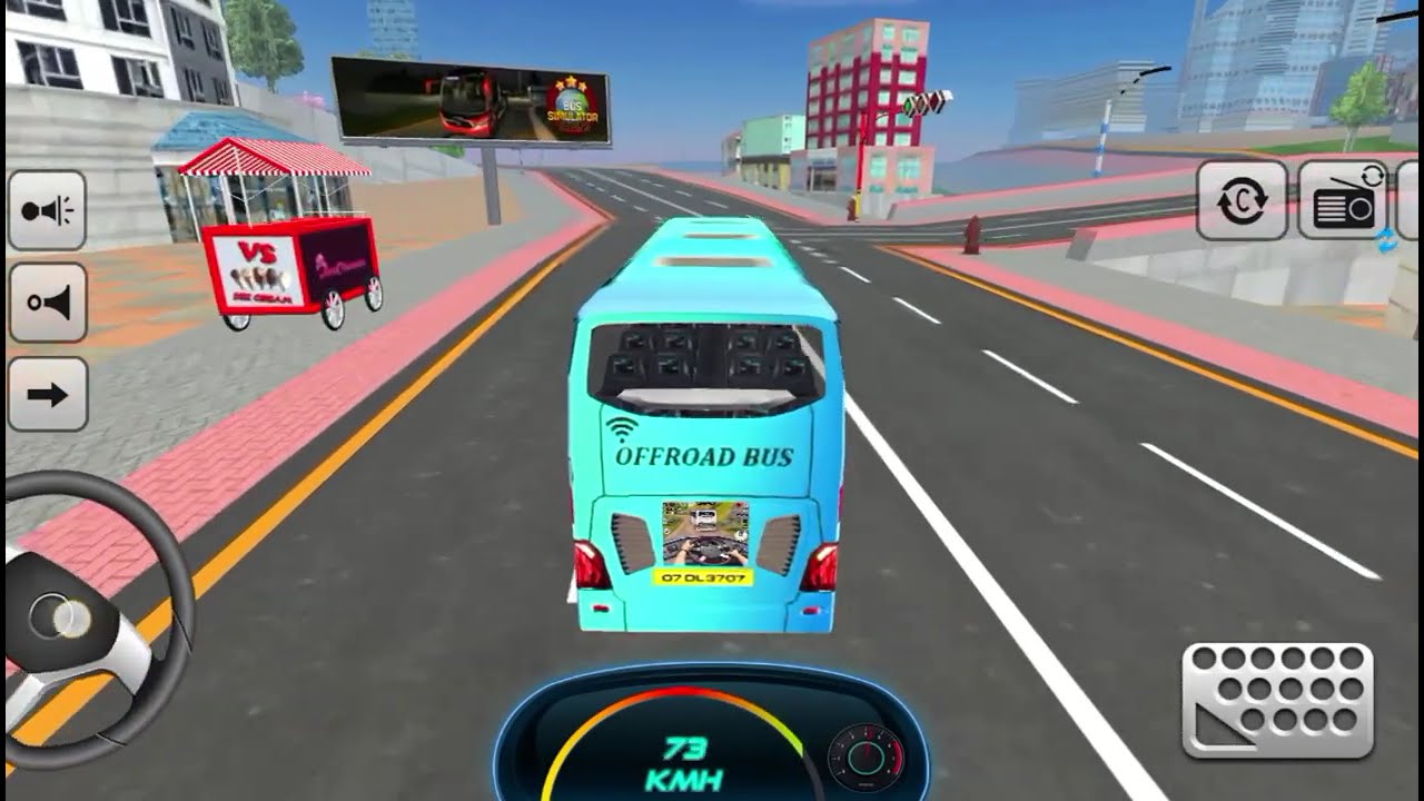 Bus simulator game 🎯