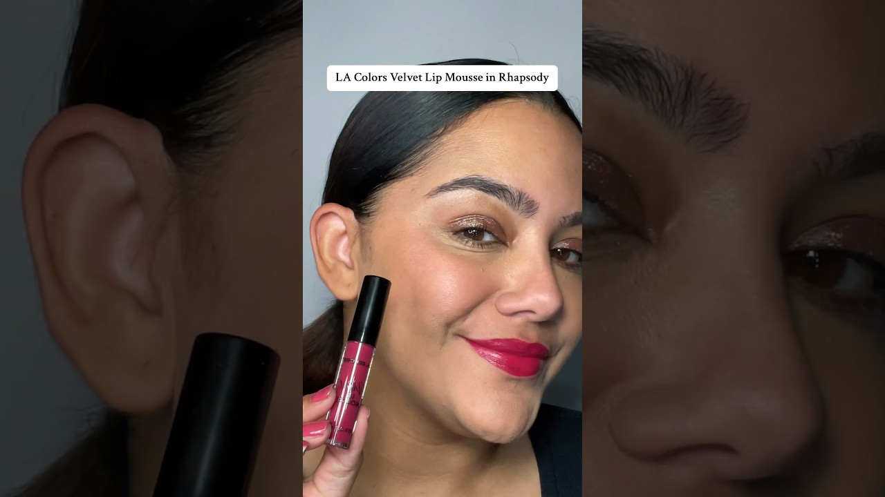 LA Colors Velvet Lip Mousse in Rhapsody - Dollar Tree Makeup | 