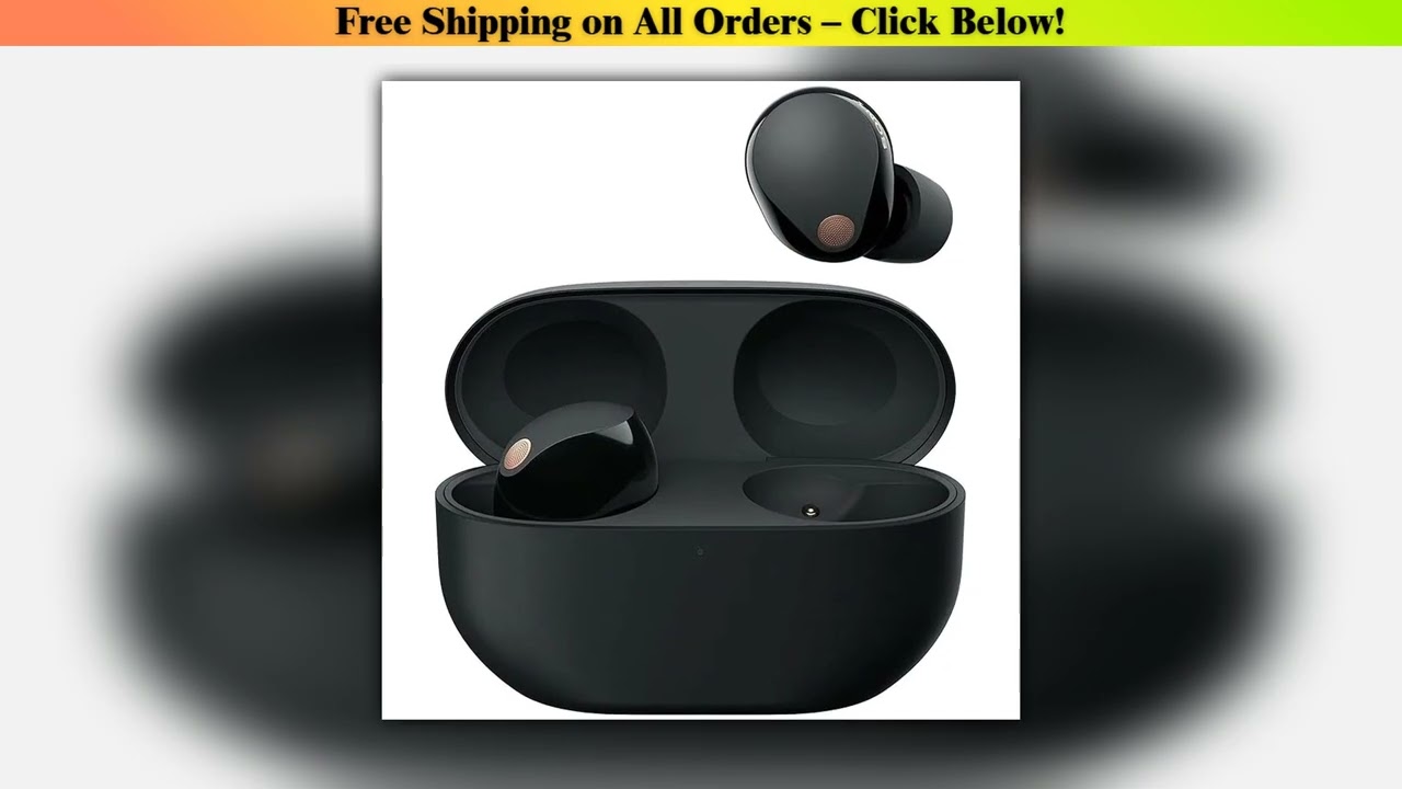 SONY WF-1000XM5 Earphones Wireless The Best Noise Canceling Earbuds Bluetooth Up to 24-Hour