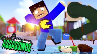 Minecraft: MORTE NO PARQUE AQUÁTICO! (Assassinos)