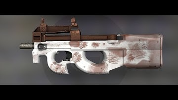P90 | Rust metal (steam workshop)