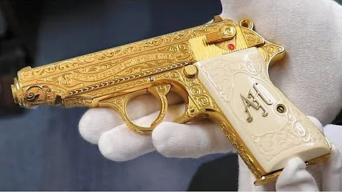 Hitler's 50th Birthday Present | A Gold Engraved W...
