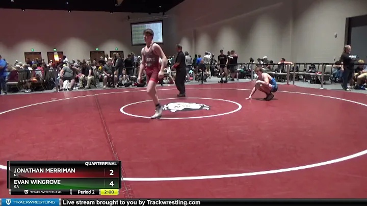182 Lbs Quarterfinal - Jonathan Merriman, NC Vs Ev...