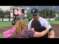 JP France Tulane Pitcher Proposes to girlfriend