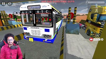 😍 APSRTC Bus New Map in Bus Simulator Indonesia Mobile Game Telugu
