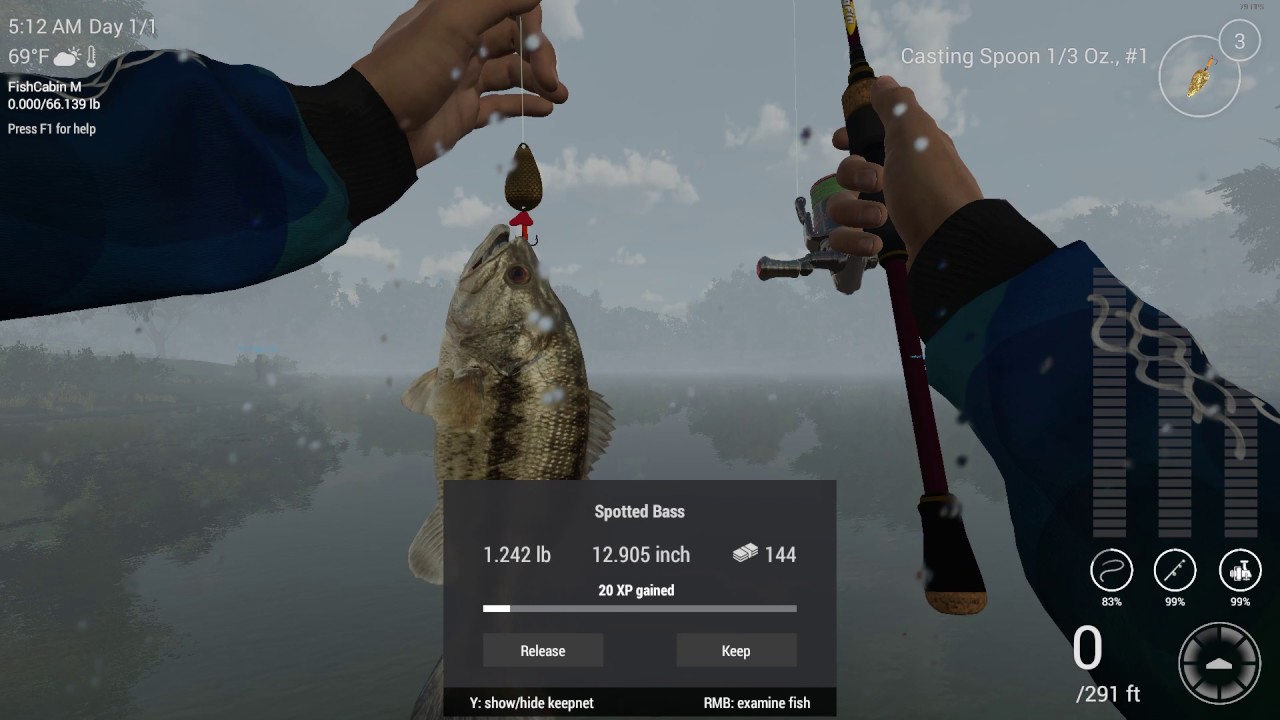 best lure to use on lone star lake in fishing planet ps4