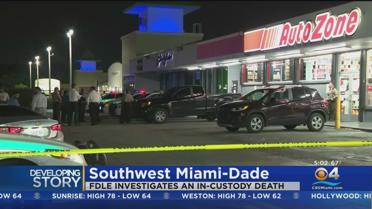 Man Dies In Police Custody After Incident In SW Miami-Dade - YouTube