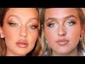 GIGI HADID INSPIRED FORMAL MAKEUP ft. My Sister