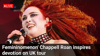 Femininomenon' Chappell Roan inspires devotion on UK tour | BBC news live | Google News live thumbnail