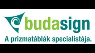 Budasign prizmatáblák